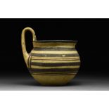 DAUNIAN POTTERY ONE-HANDLED JUG