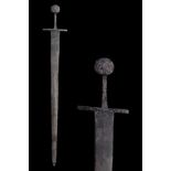 MEDIEVAL IRON SWORD