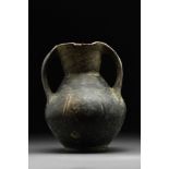 EARLY ETRUSCAN POTTERY AMPHORA