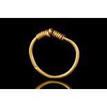 VIKING GOLD KNOT RING