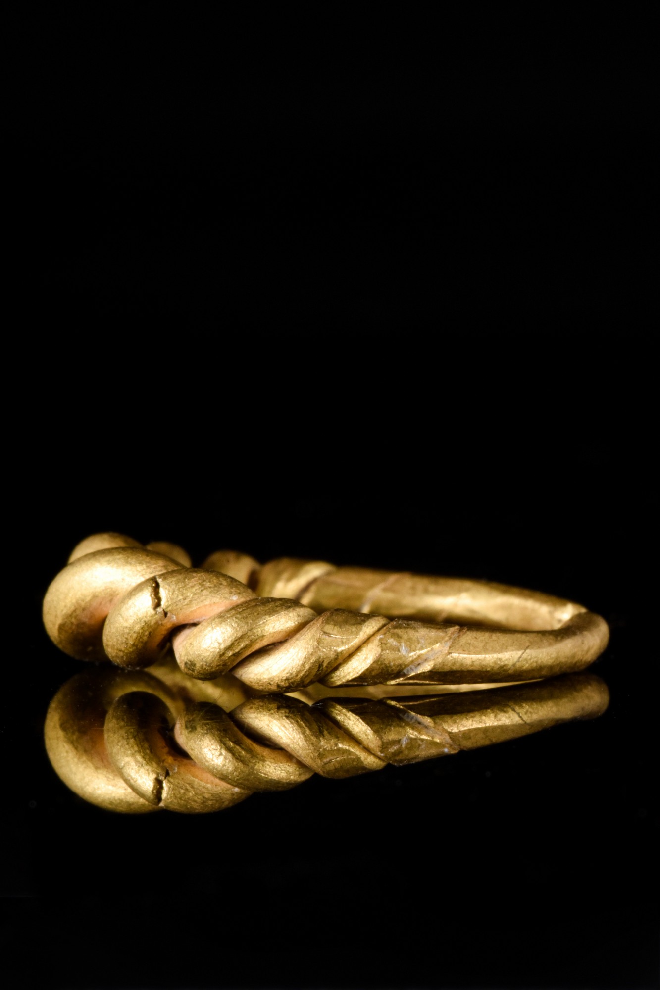 VIKING GOLD TWISTED RING - Bild 4 aus 5