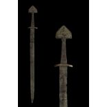 EASTERN VIKING IRON SWORD