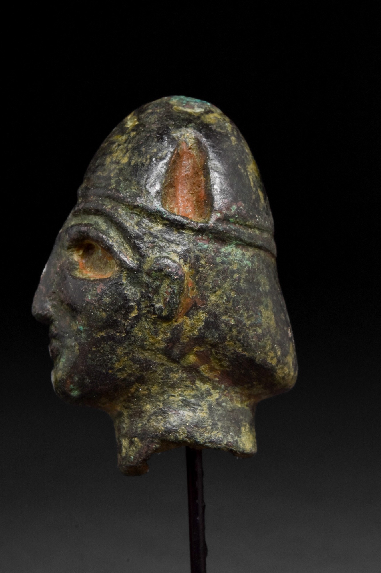 SUMERIAN BRONZE HEAD - Bild 6 aus 6