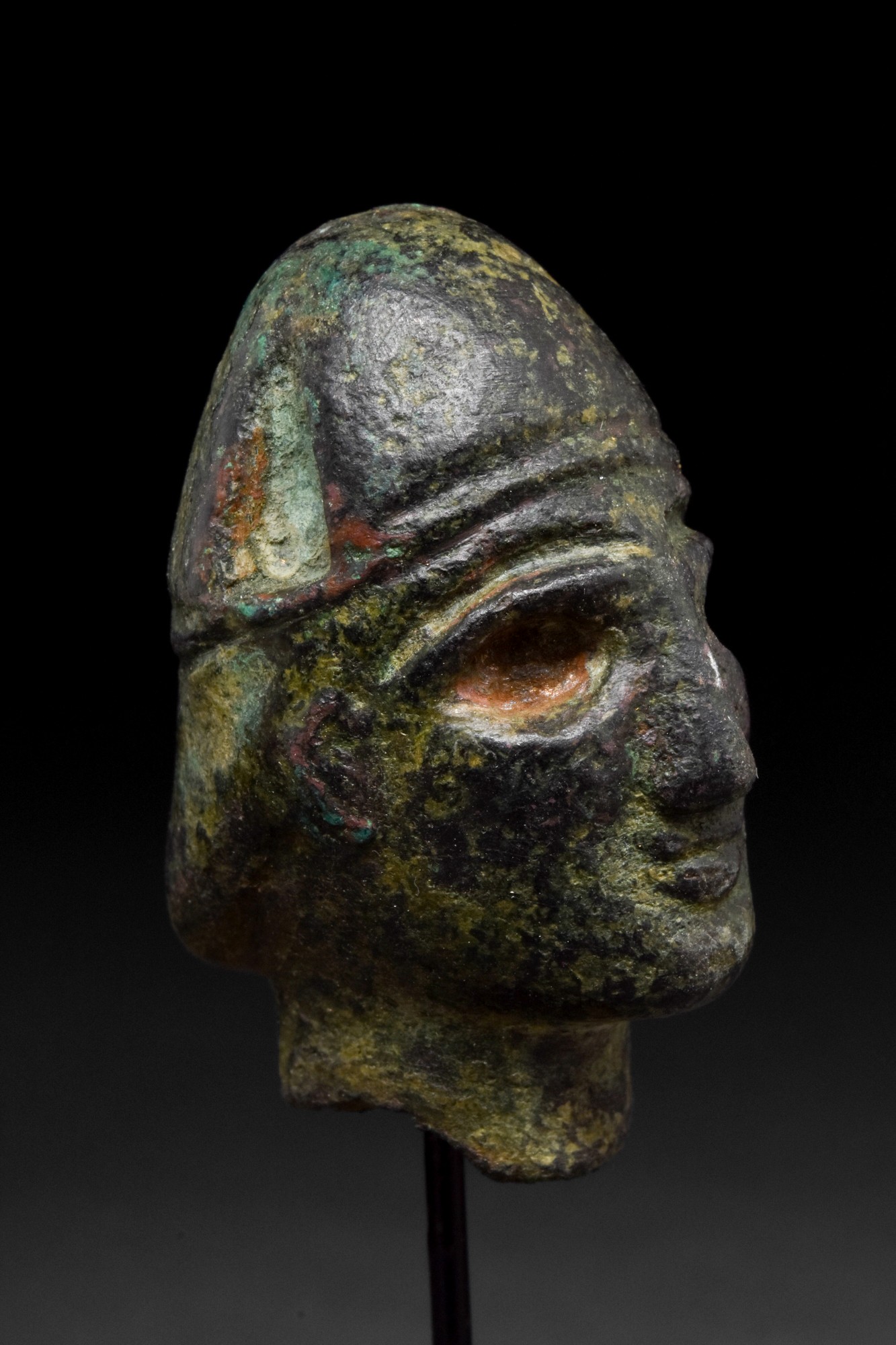 SUMERIAN BRONZE HEAD - Bild 5 aus 6