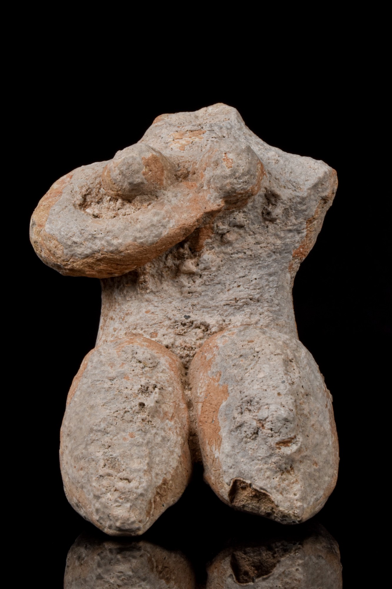 TELL HALAF TERRACOTTA FEMALE FERTILITY IDOL