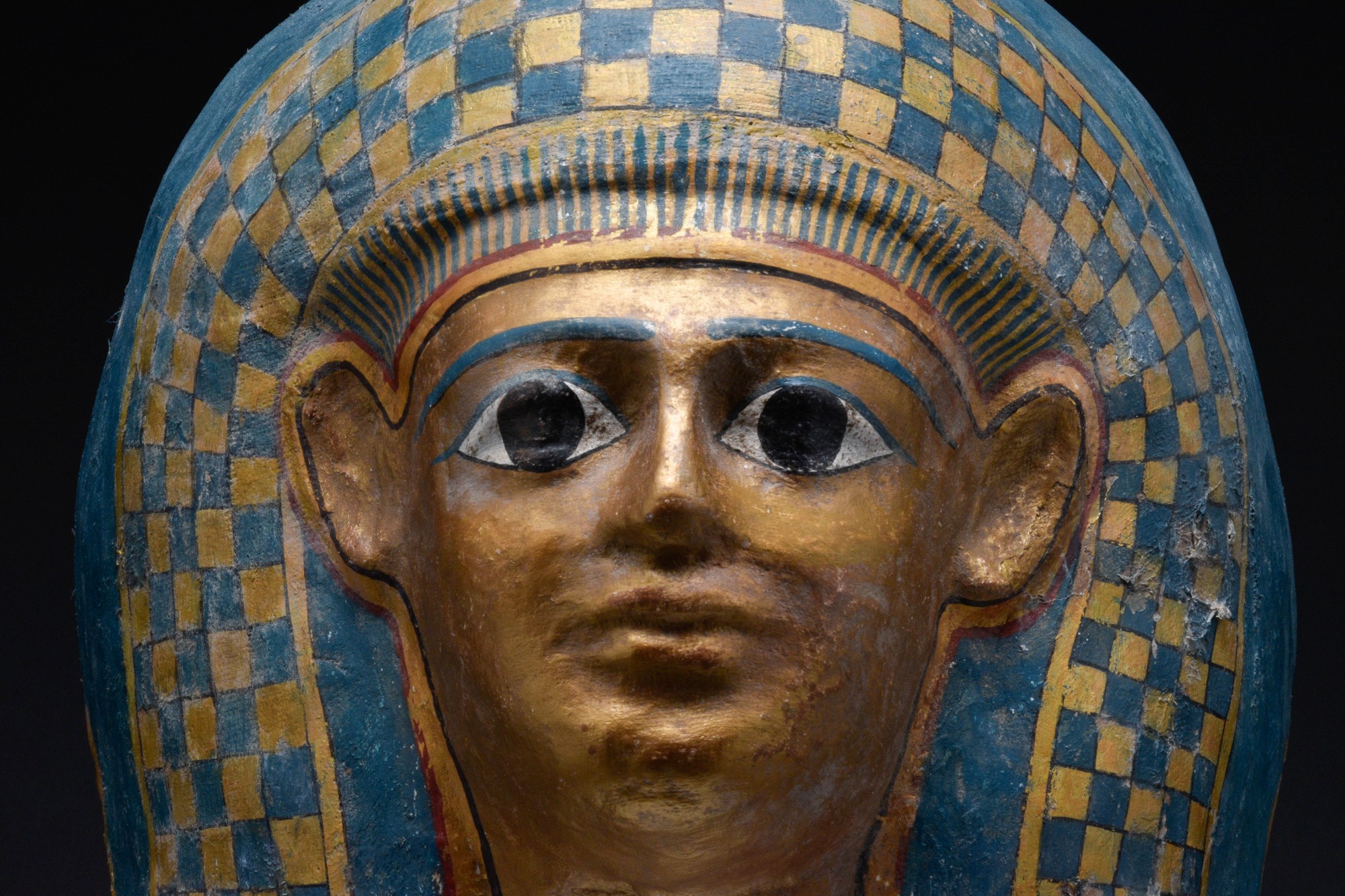 EGYPTIAN MUMMY MASK CARTONNAGE - Bild 5 aus 8