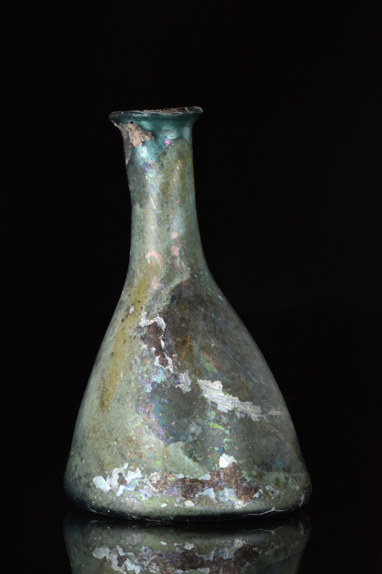 ROMAN GLASS FLASK