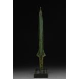 CELCTIC BRONZE AGE BRONZE SHORT SWORD