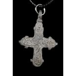 VIKING BRONZE CROSS PENDANT