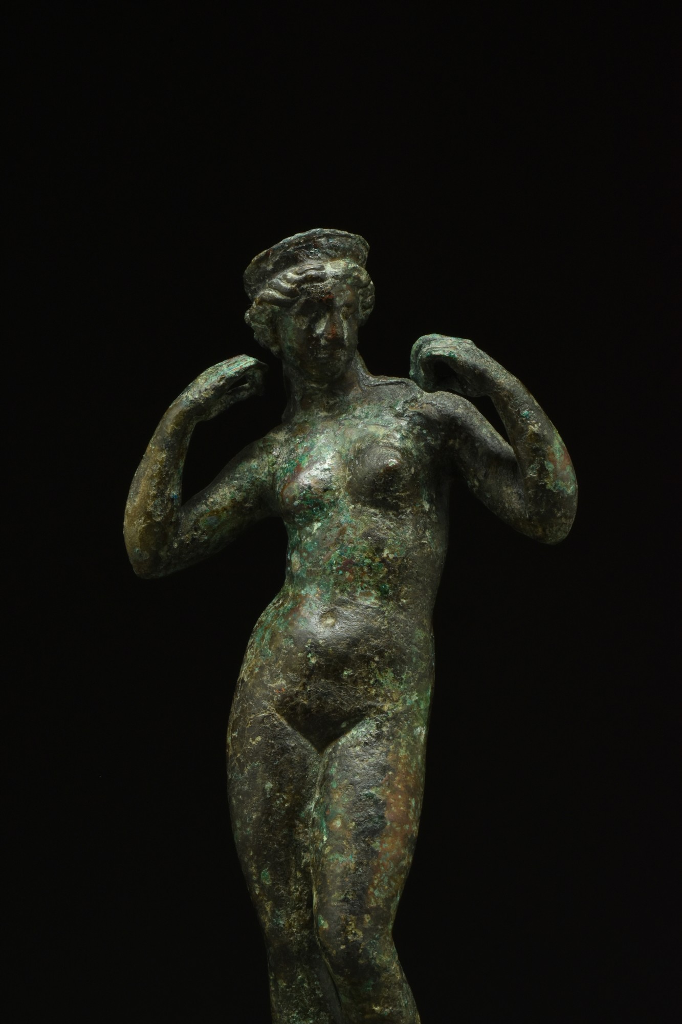 LARGE ROMAN BRONZE VENUS STATUE - Bild 6 aus 7