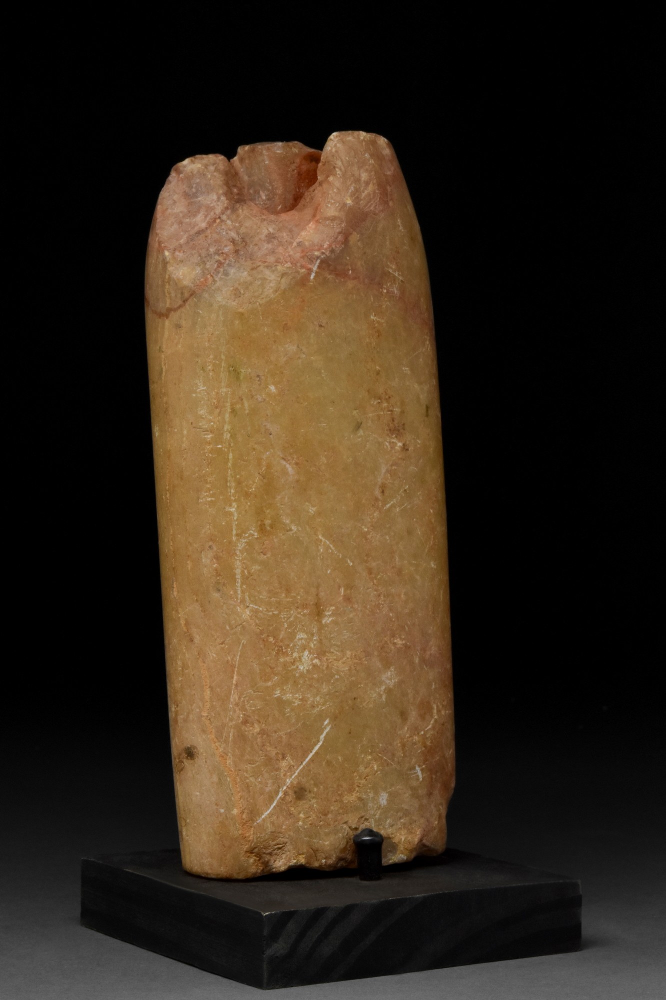 WESTERN ASIATIC ALABASTER ANTHROPOMORPHIC IDOL - Bild 2 aus 7