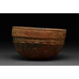 GREEK MEGARIAN MOLD FORMED BOWL