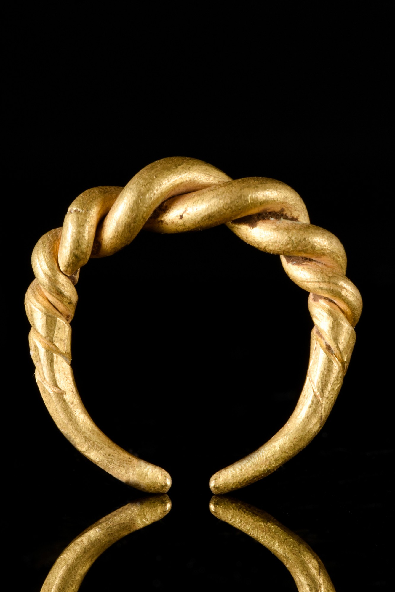 VIKING GOLD TWISTED RING