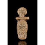 BRITISH CELTIC LEAD VOTIVE IDOL