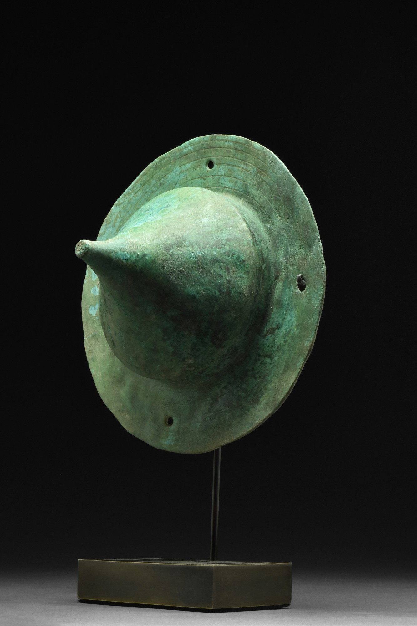 ROMAN LEGIONARY BRONZE SHIELD BOSS - UMBO - Image 2 of 4