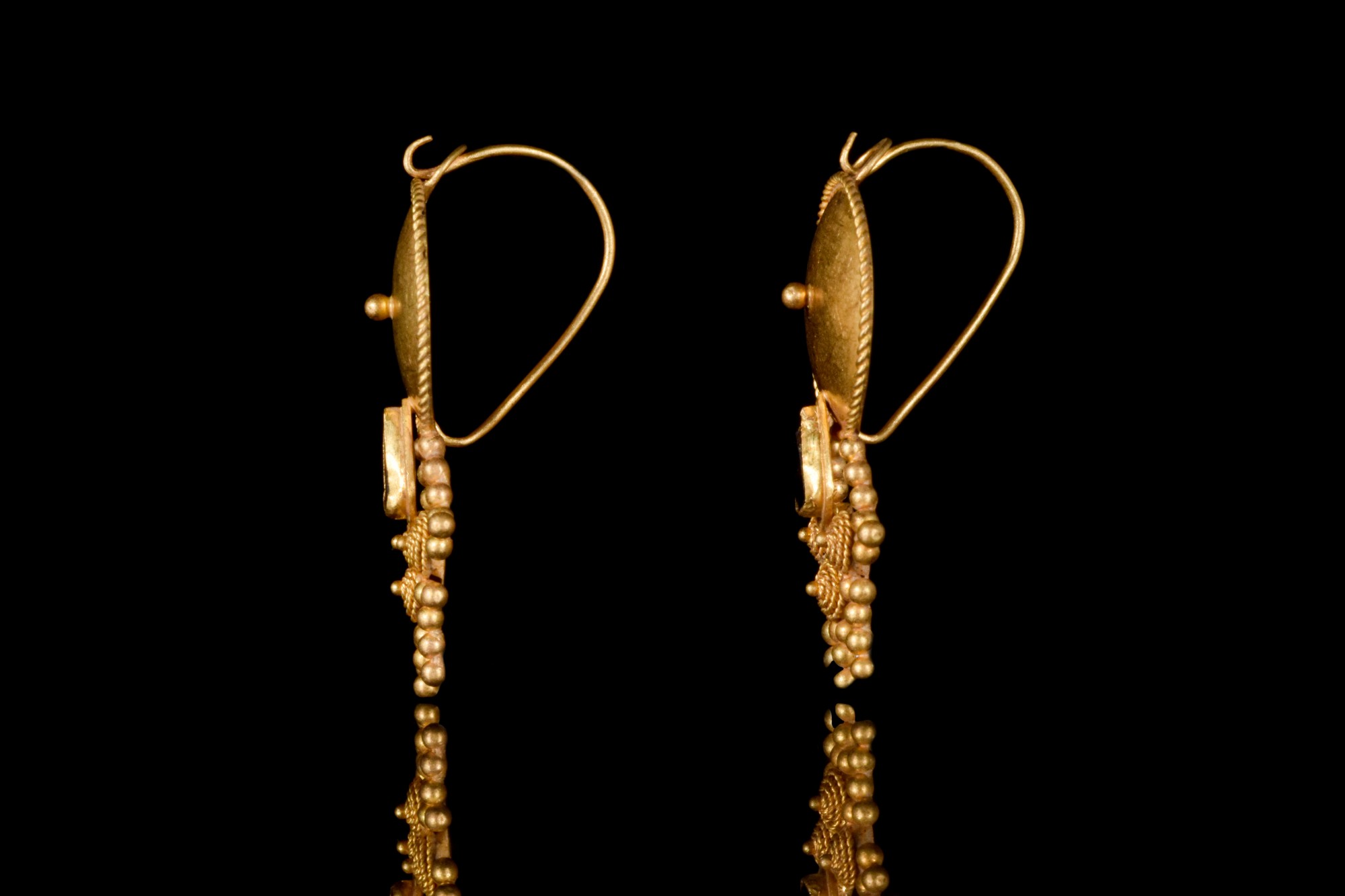 ROMAN GOLD FILIGREE EARRINGS - Bild 2 aus 4