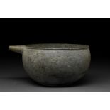 VERY FINE BACTRIAN POURING STONE VESSEL