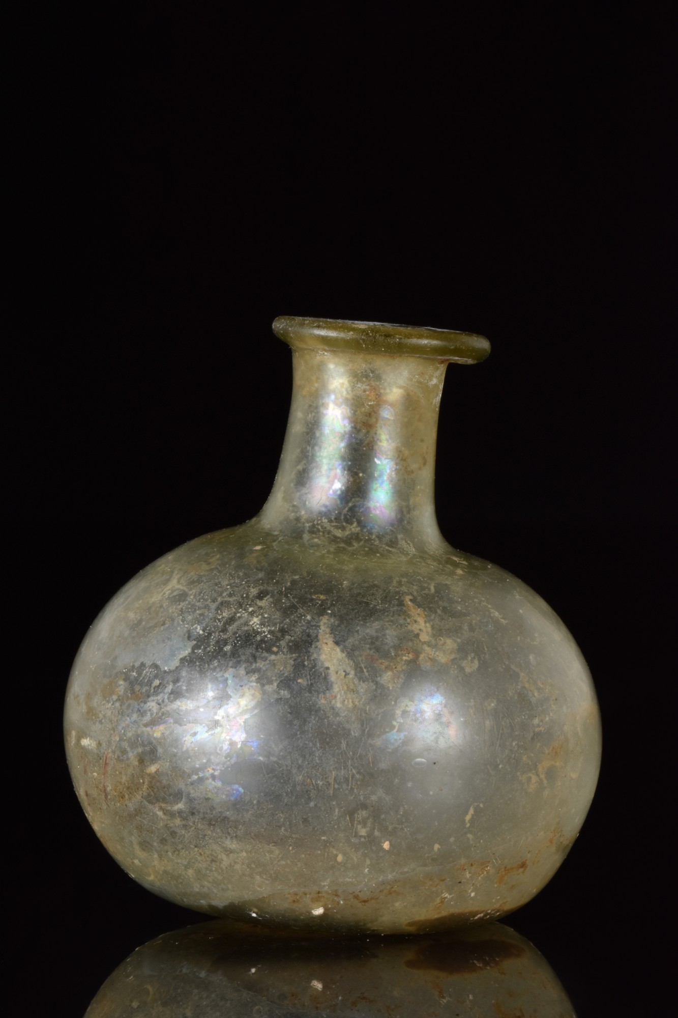 ROMAN GLASS FLASK