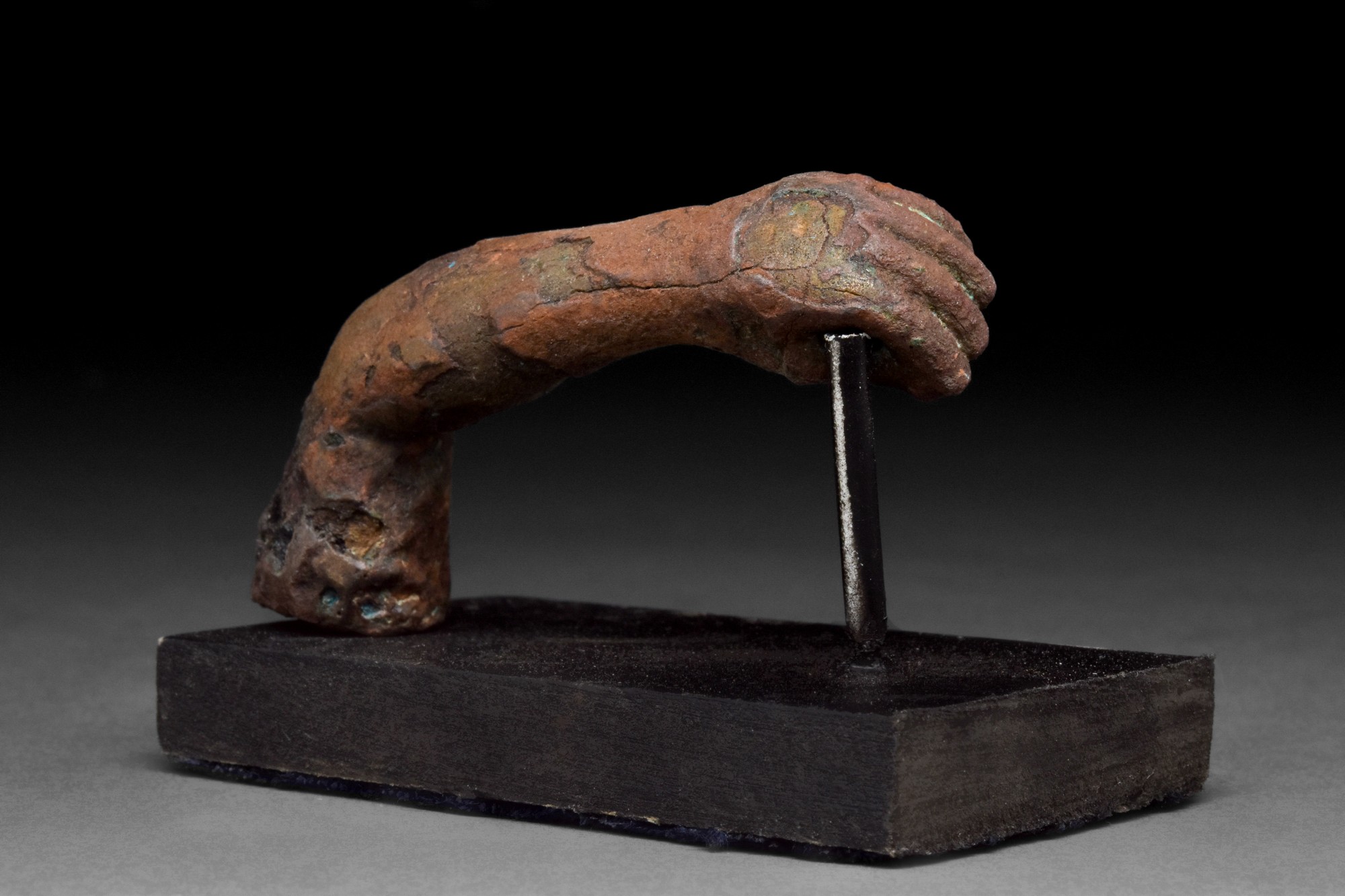 ROMAN BRONZE VOTIVE HAND - Bild 2 aus 5