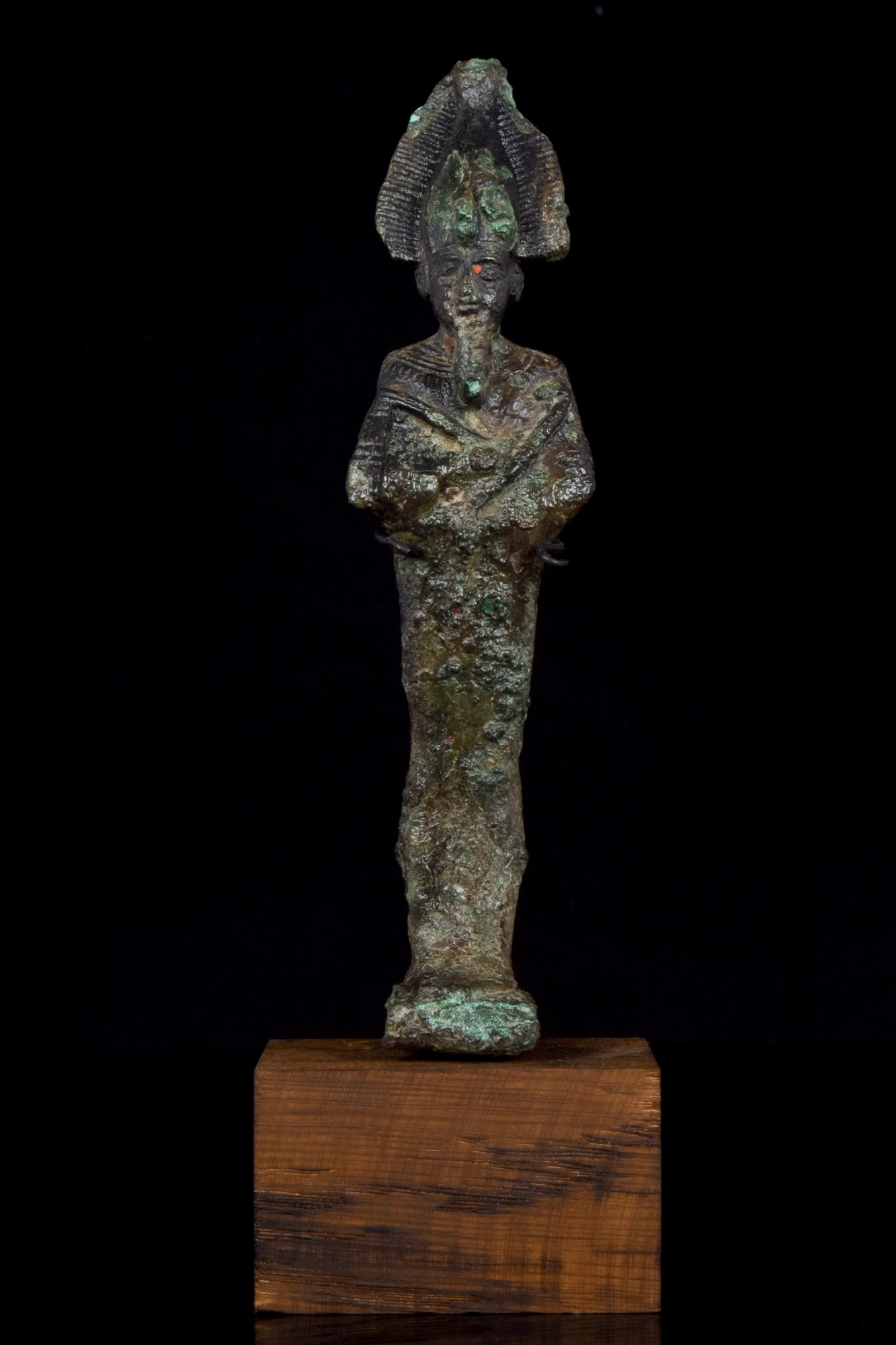 EGYPTIAN BRONZE OSIRIS FIGURE