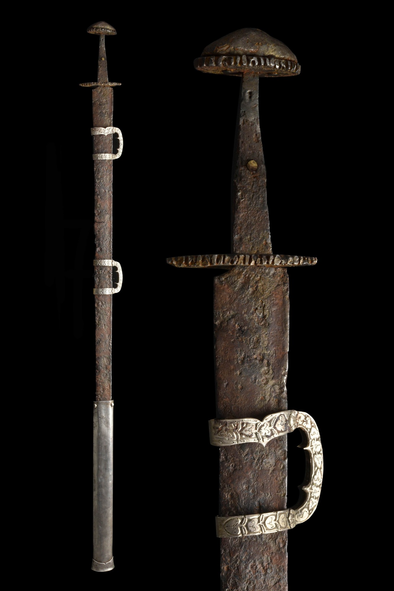 VIKING SWORD WITH SCABBARD FITTINGS - FULL REPORT - Image 4 of 5