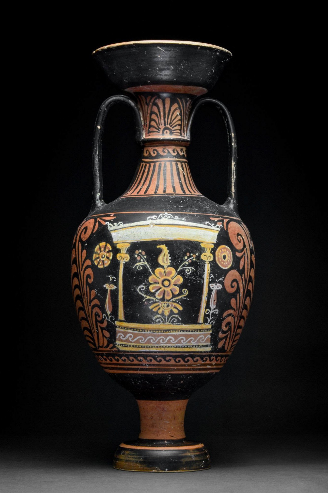 GREEK APULIAN RED-FIGURED AMPHORA - TL TESTED - Image 2 of 7