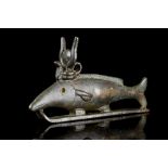 ANCIENT EGYPTIAN BRONZE OXYRHYNCHUS FISH