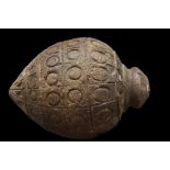 BYZANTINE CERAMIC 'GREEK FIRE' HAND GRENADE