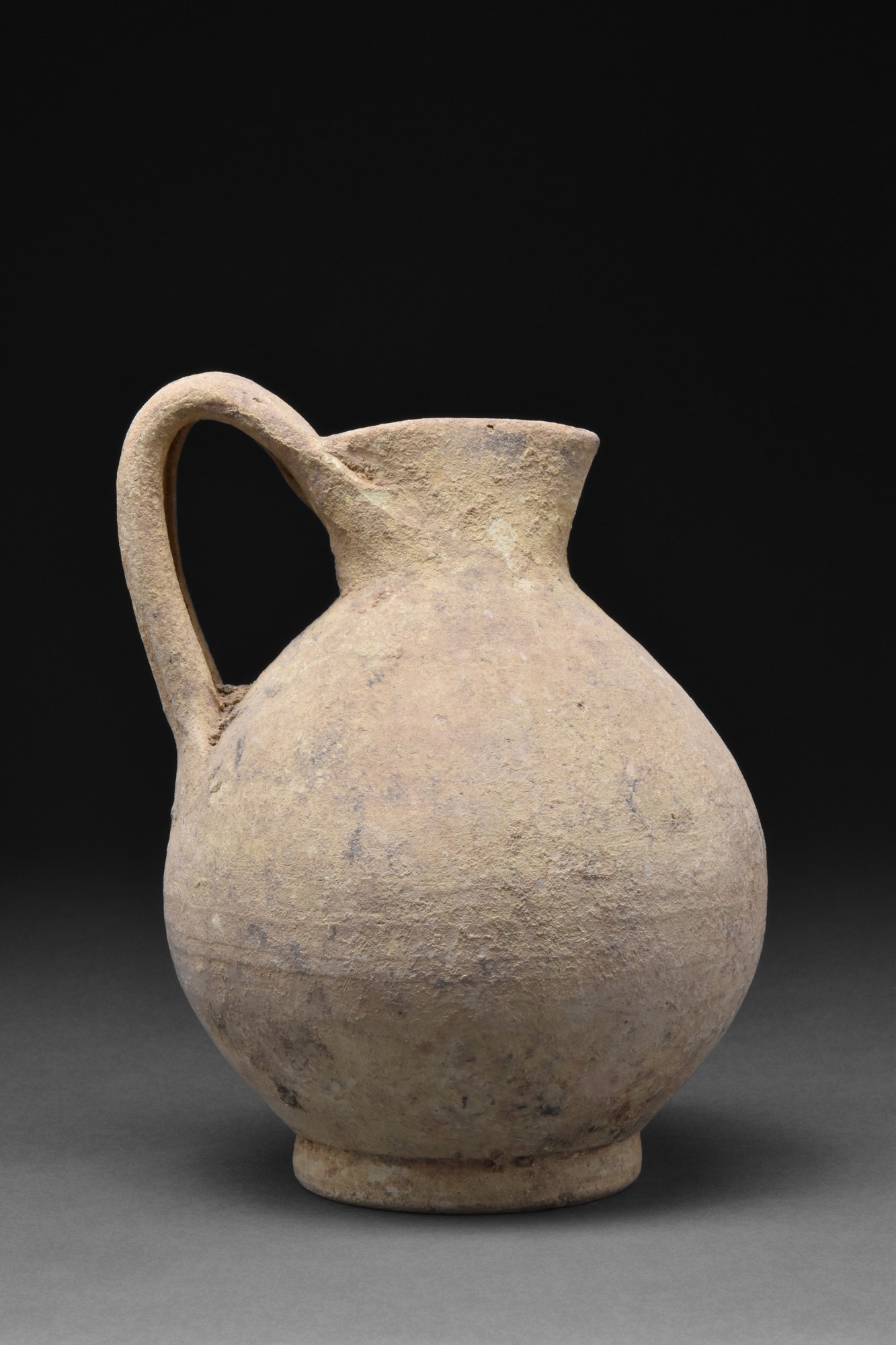 ROMAN TERRACOTTA JUG WITH HANDLE - Image 2 of 6