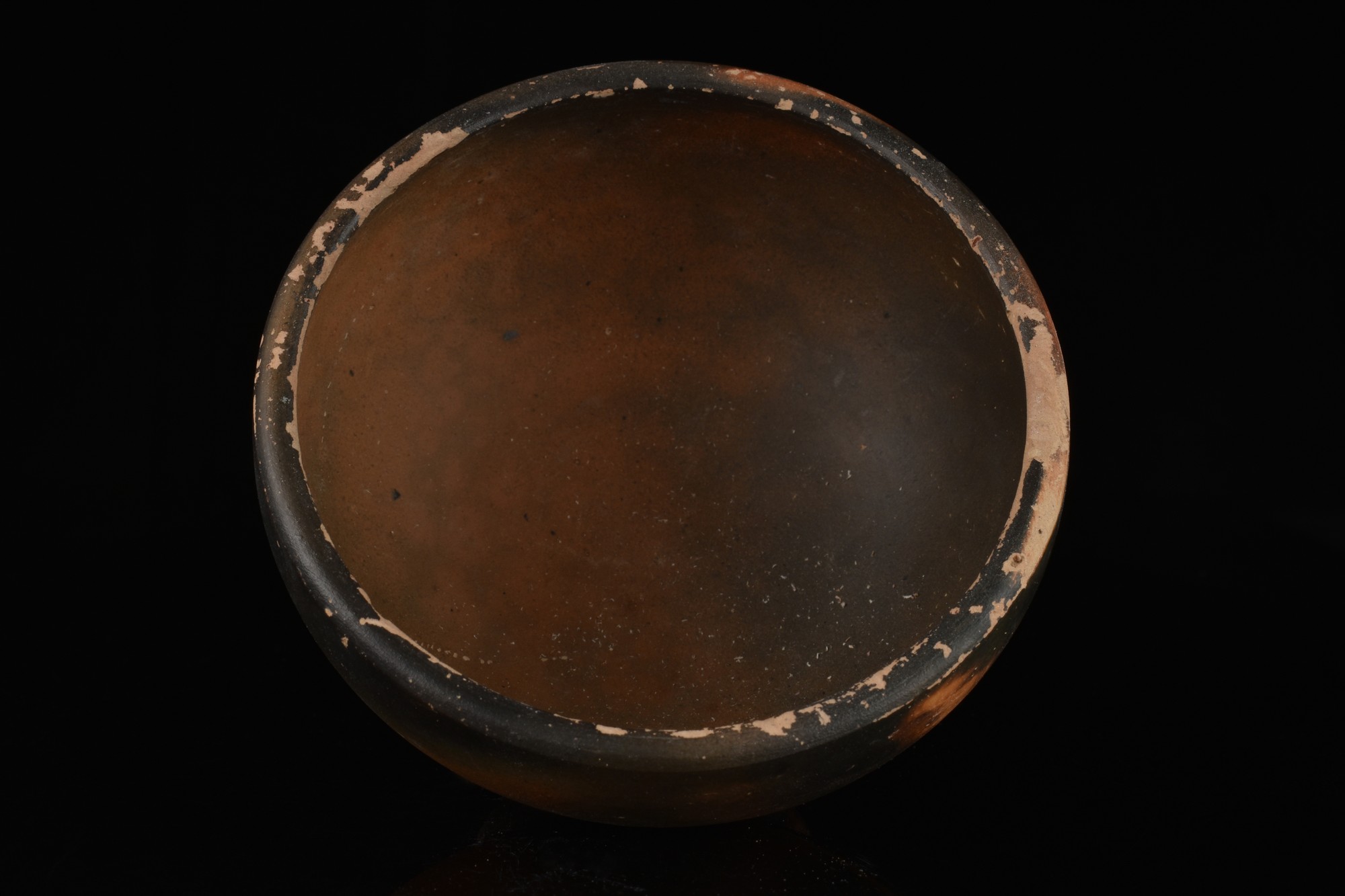 ATTIC BLACK-GLAZED SALT CELLAR / SMALL BOWL - Image 3 of 6