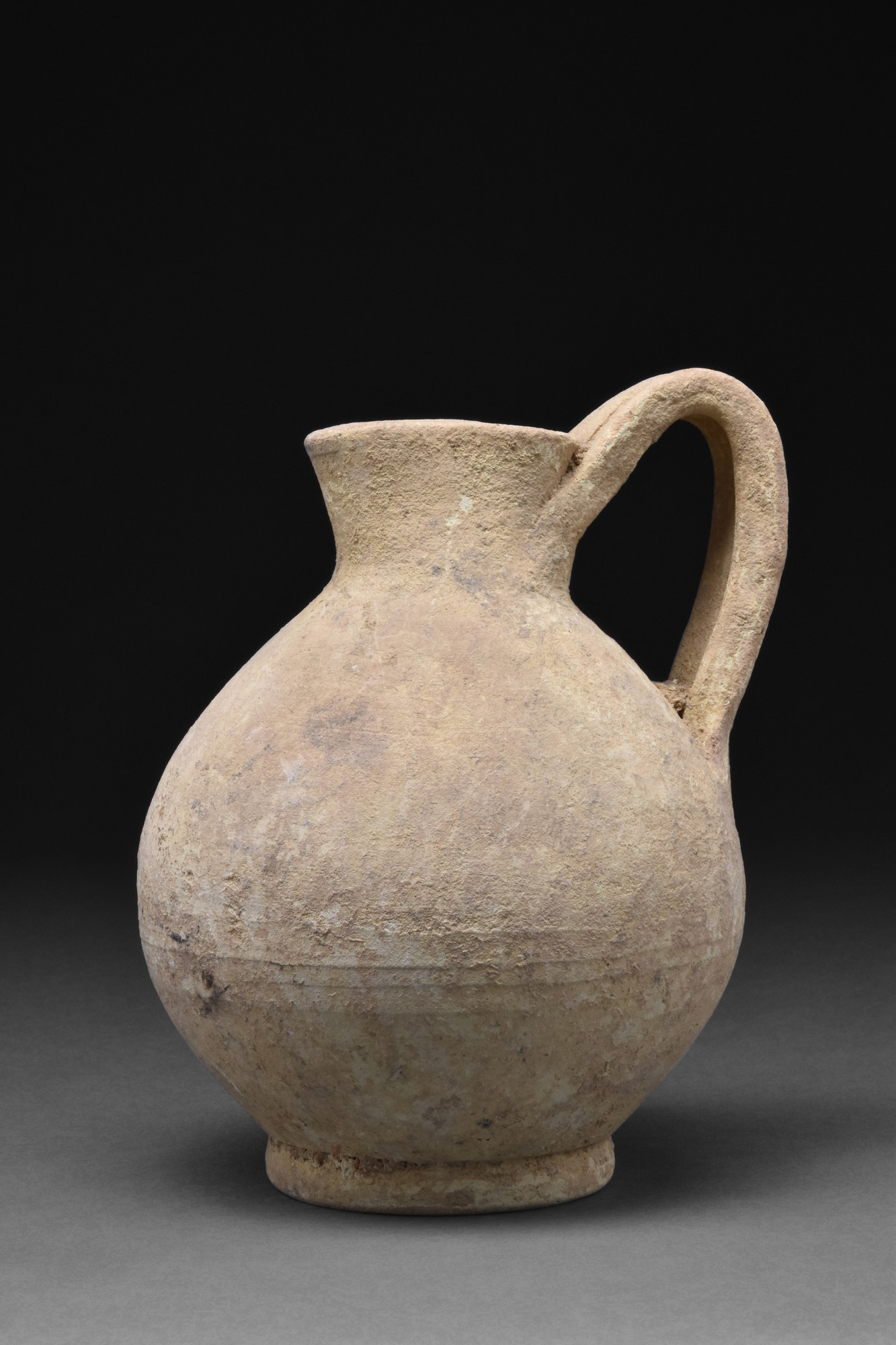 ROMAN TERRACOTTA JUG WITH HANDLE - Image 3 of 6