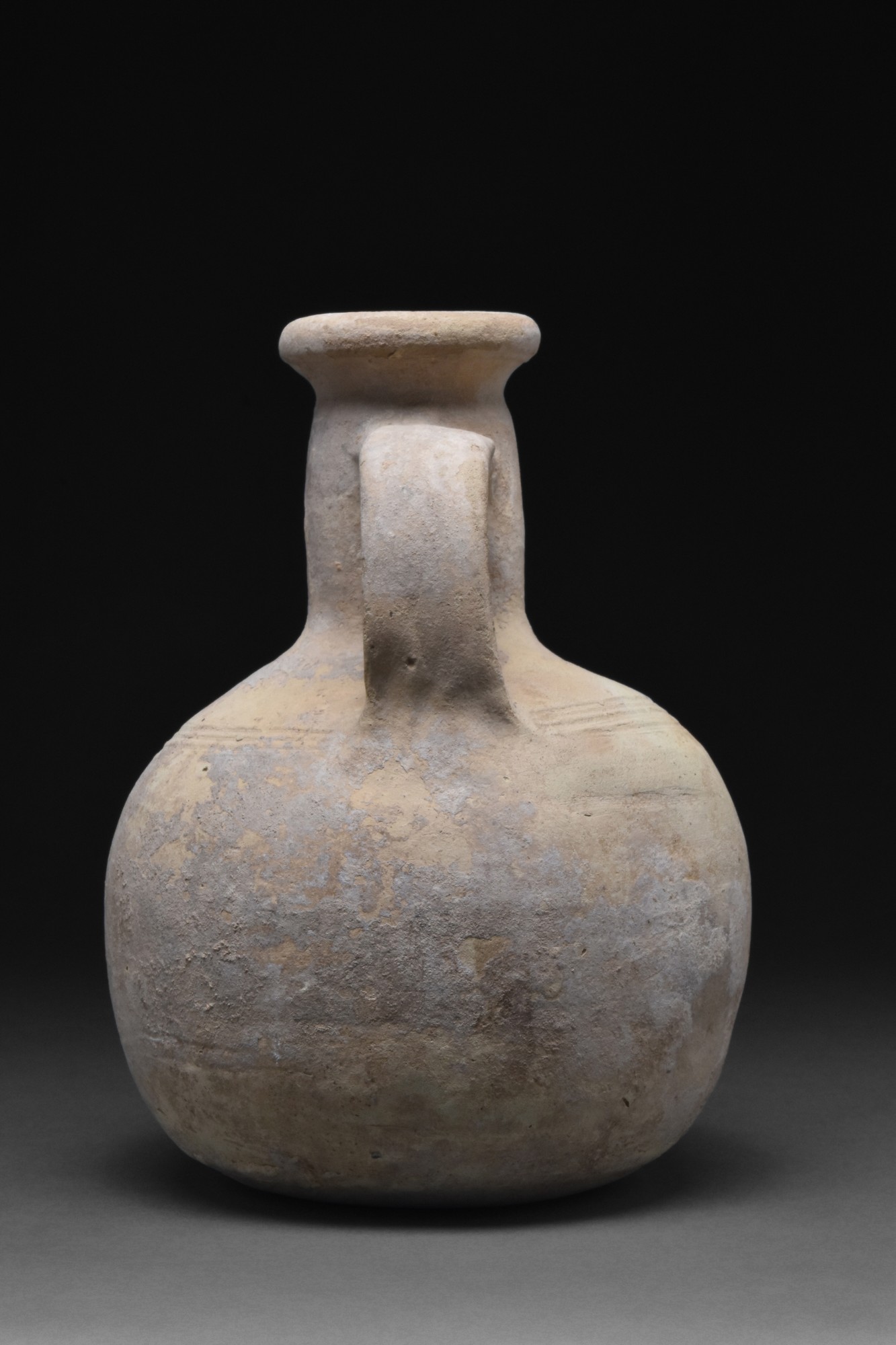 ROMAN TERRACOTTA JUG WITH HANDLE - Image 4 of 6