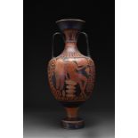 LARGE GREEK APULIAN RED-FIGURED AMPHORA