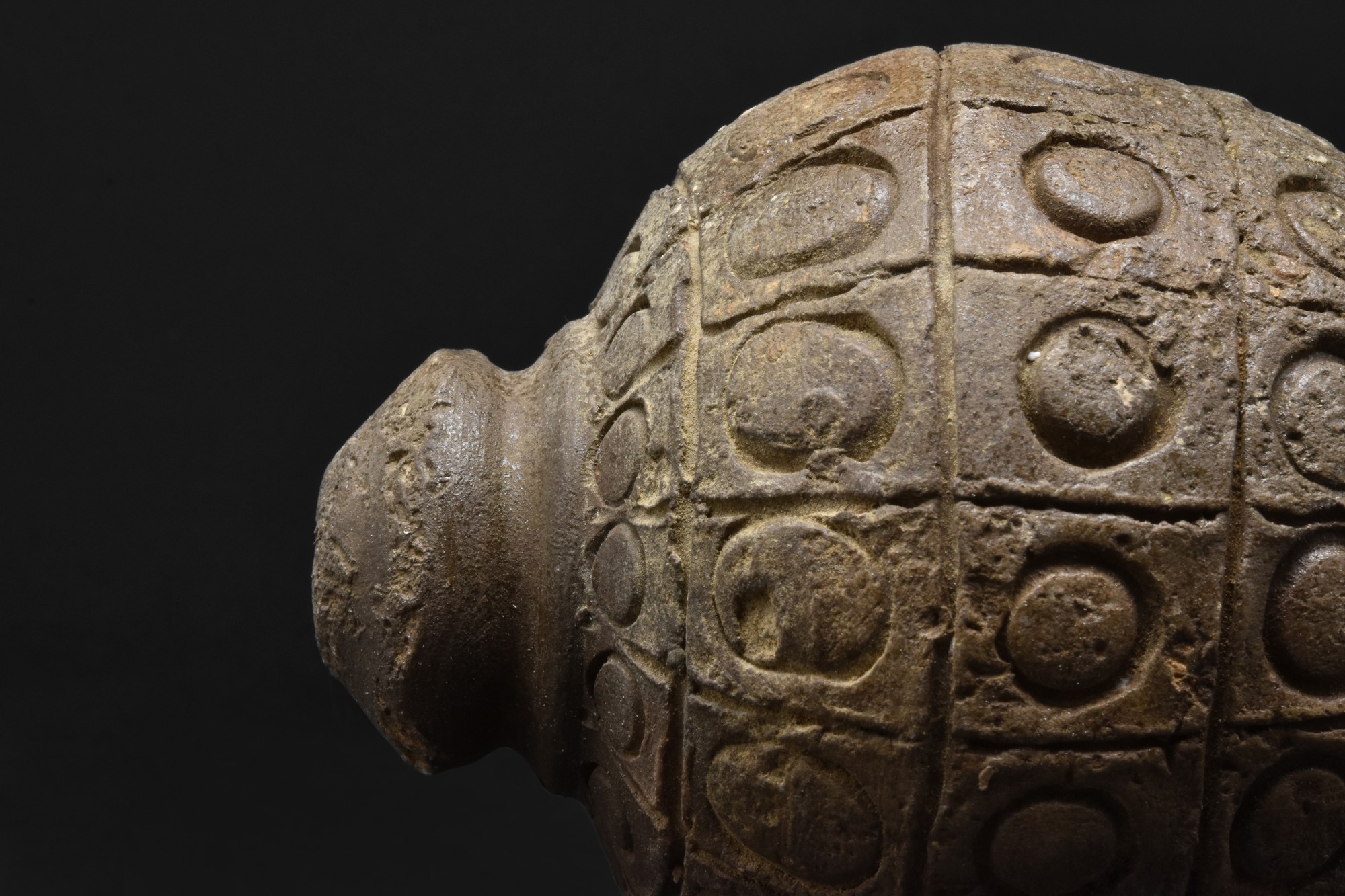 BYZANTINE CERAMIC 'GREEK FIRE' HAND GRENADE - Image 5 of 5