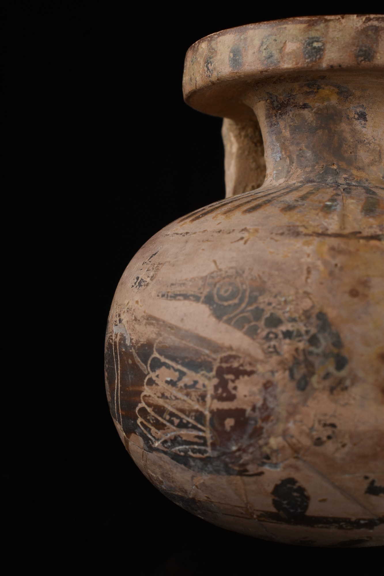 CORINTHIAN POTTERY ARYBALLOS WITH A SWAN - Image 5 of 5
