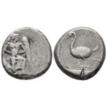 CILICIA, MALLOS, CA. 425-385 BC, AR STATER