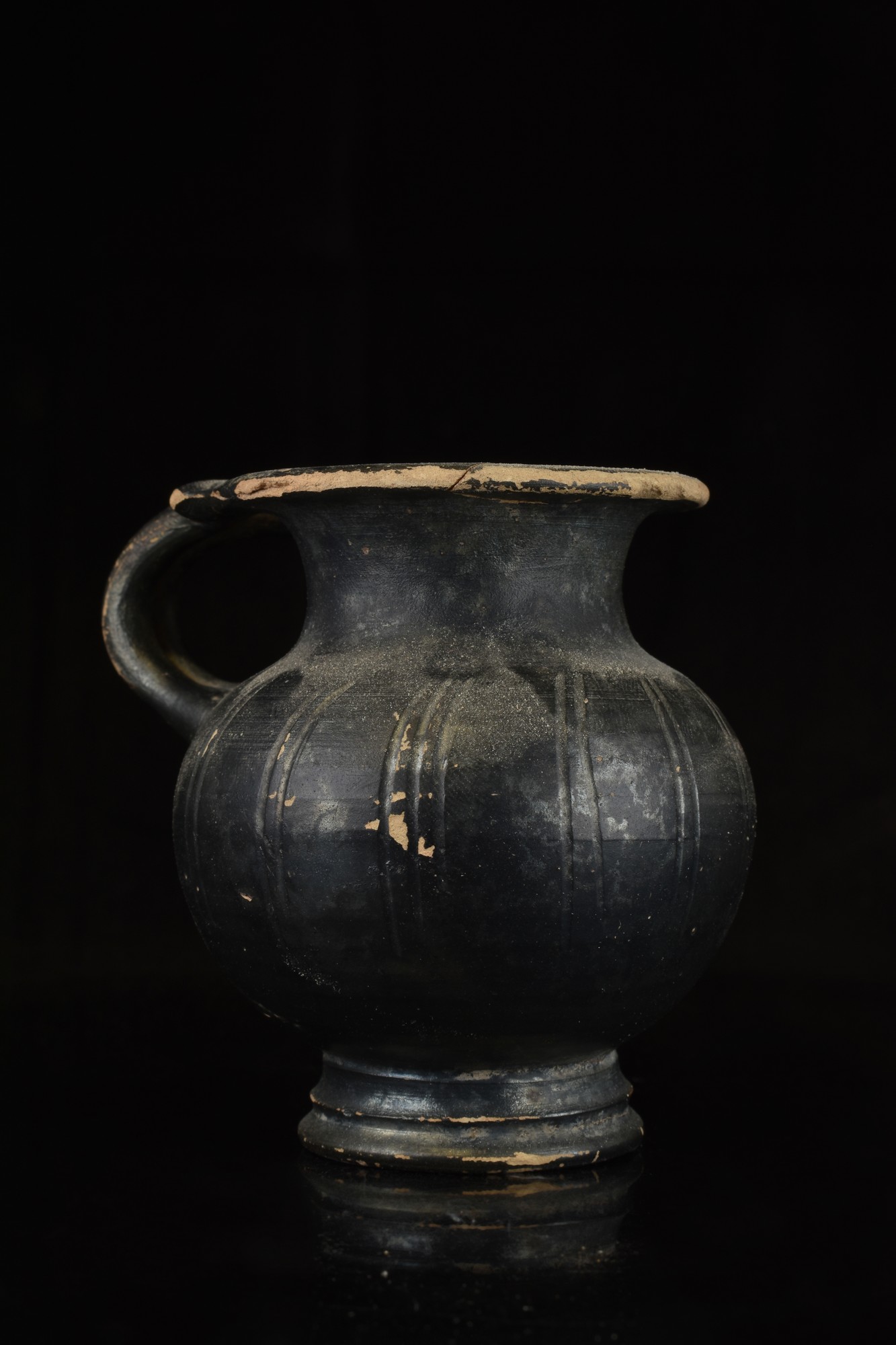 GREEK CAMPANIAN POTTERY OLPE