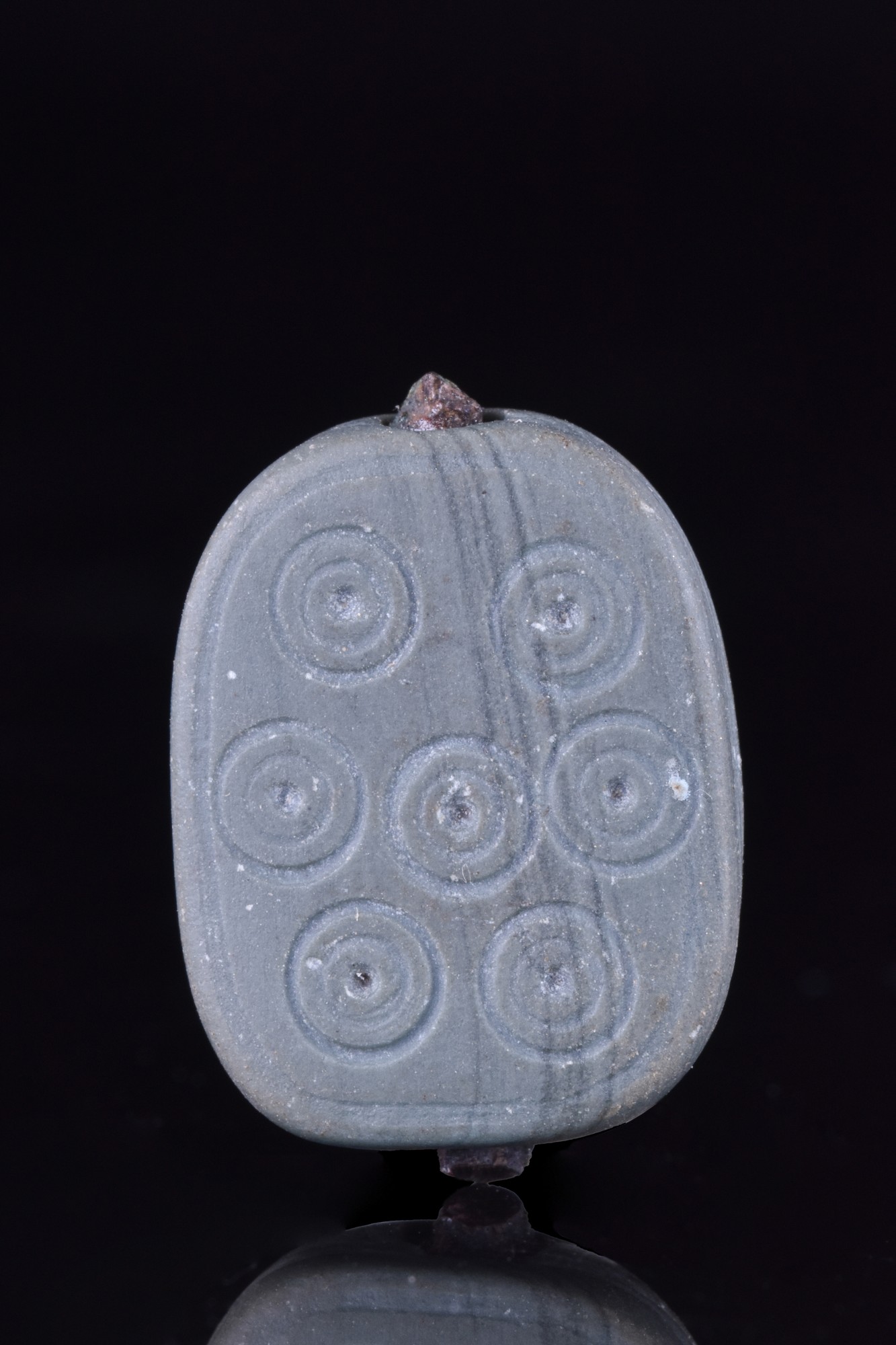 ANCIENT EGYPTIAN HARDSTONE SCARAB - Bild 2 aus 4