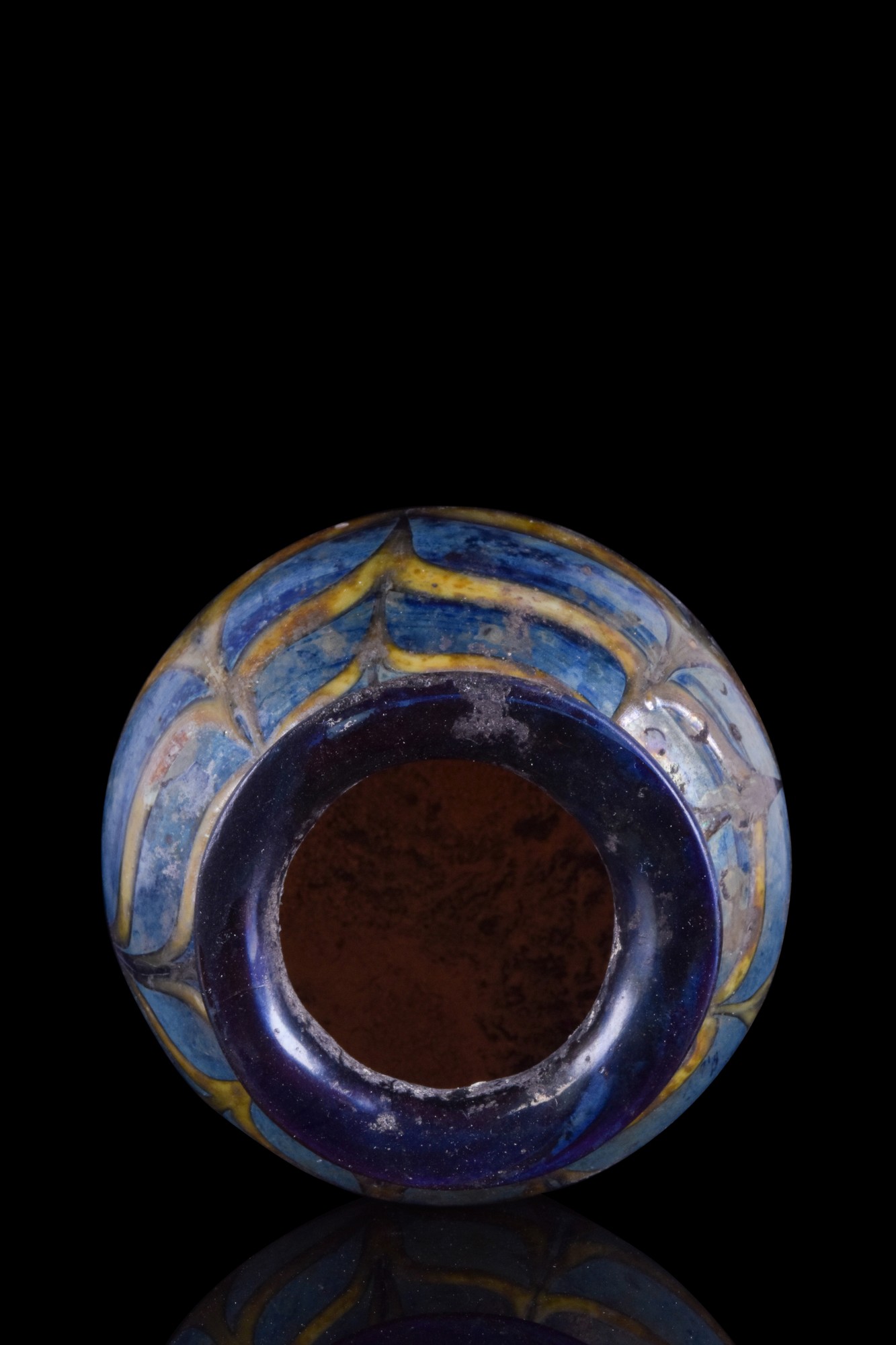 STUNNING HELLENISTIC MOSAIC GLASS VESSEL - Image 3 of 5