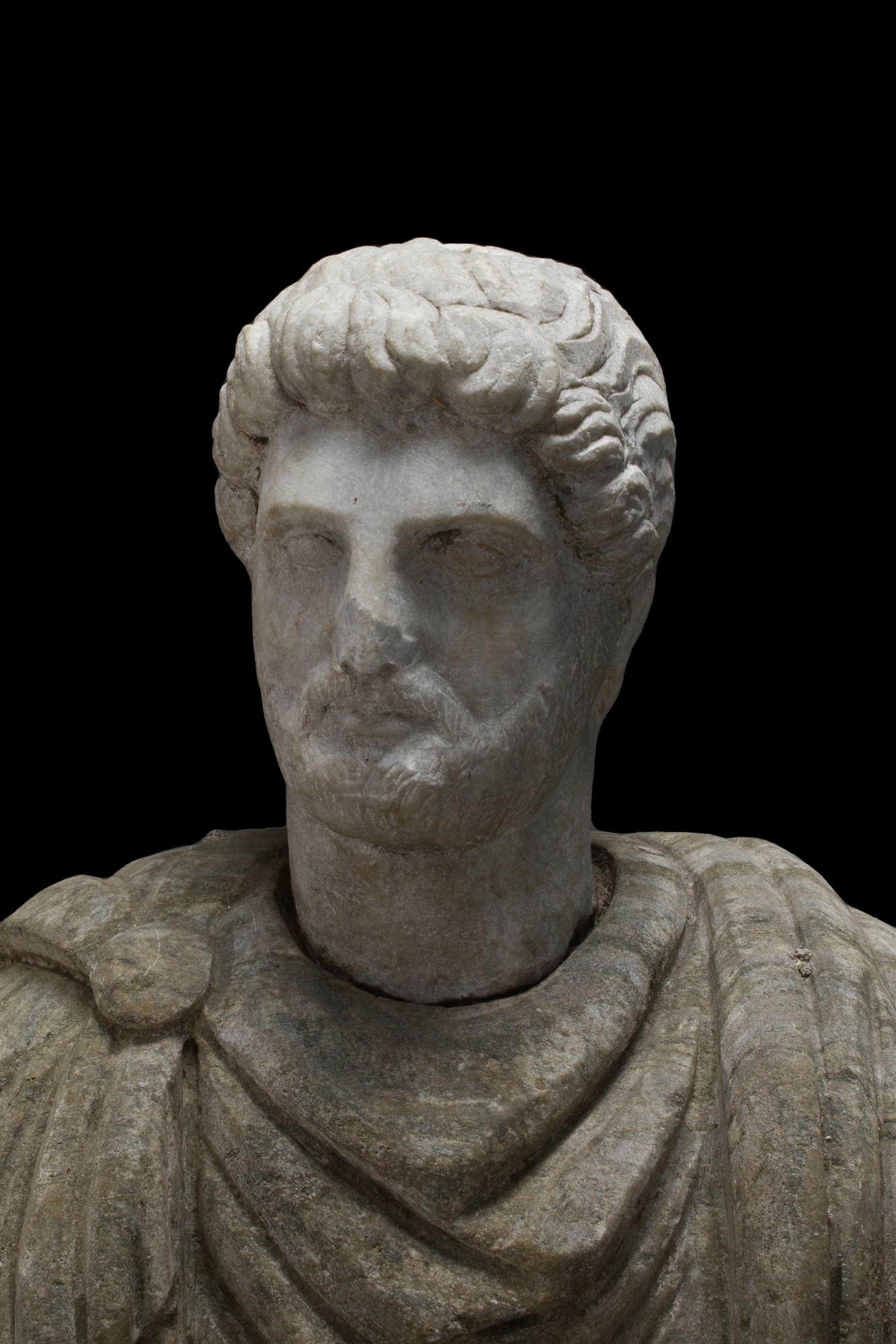 MARBLE BUST OF EMPEROR HADRIAN - Bild 4 aus 5