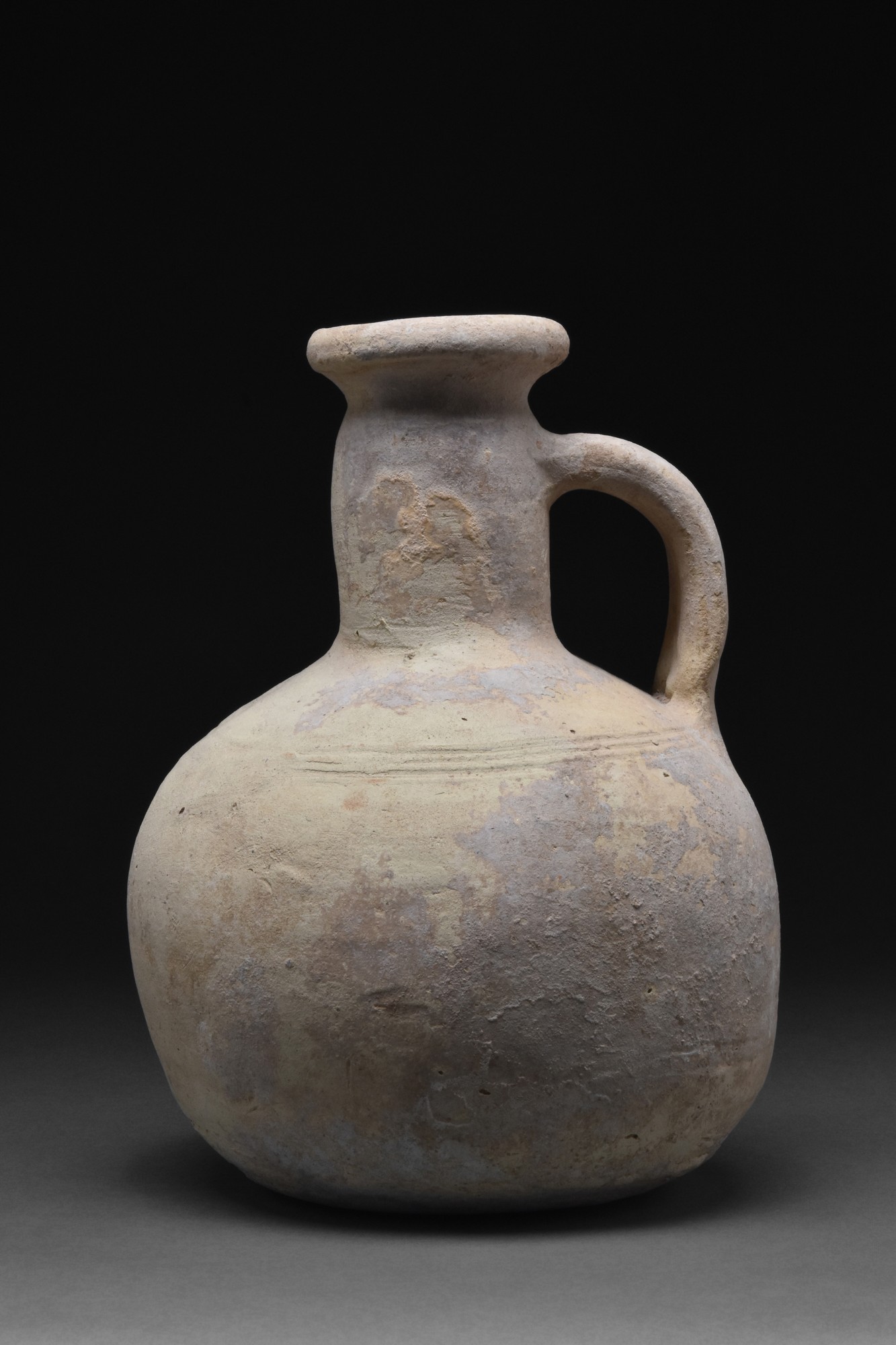 ROMAN TERRACOTTA JUG WITH HANDLE