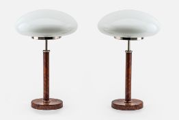 Paar Designer-Tischlampen
