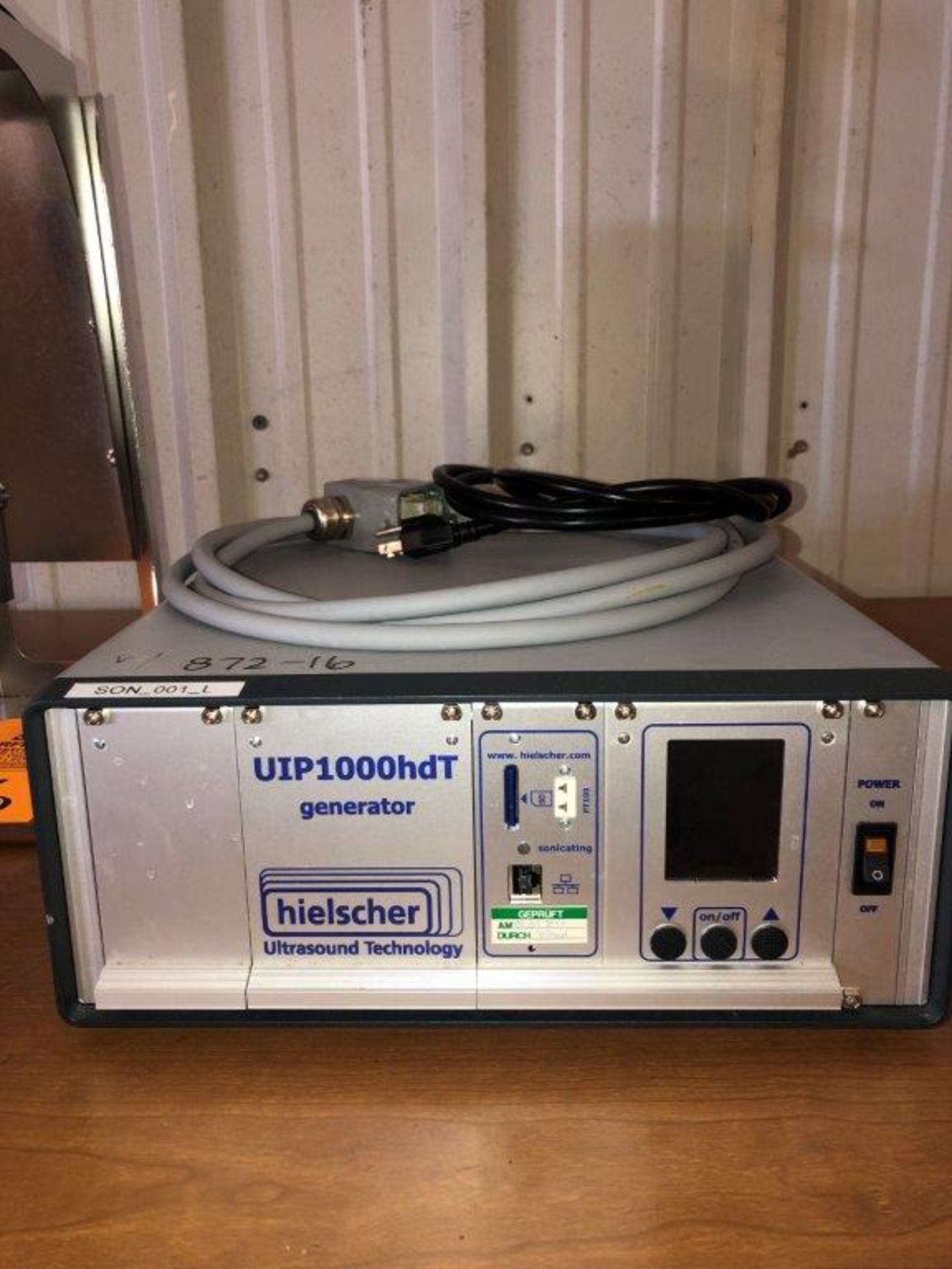 Hielscher Industrial UIP1000hdt Ultrasonic Processor - Image 4 of 7