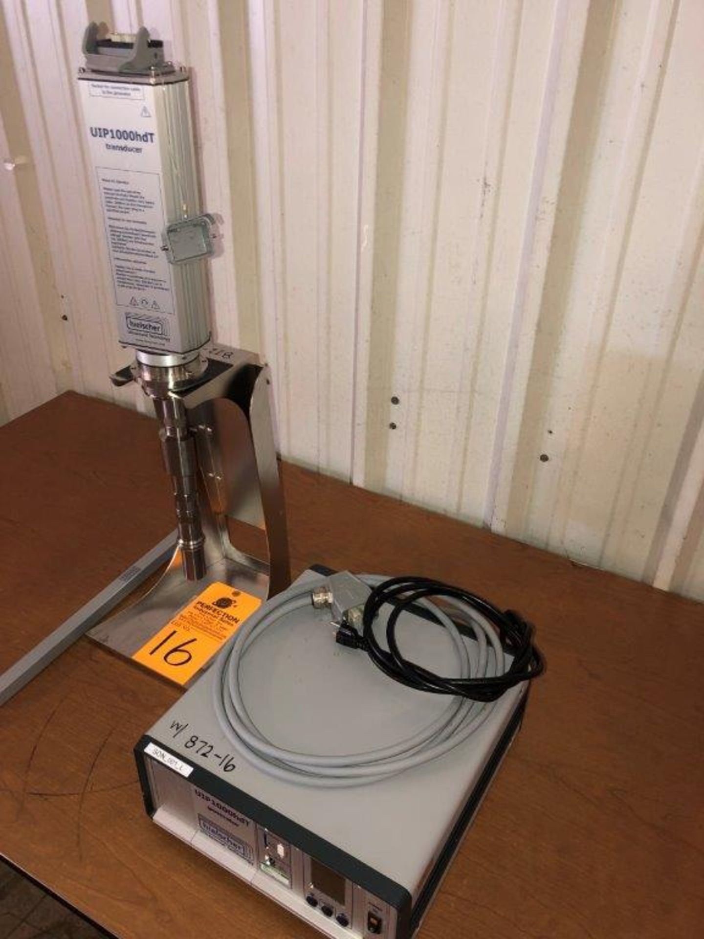 Hielscher Industrial UIP1000hdt Ultrasonic Processor - Image 6 of 7