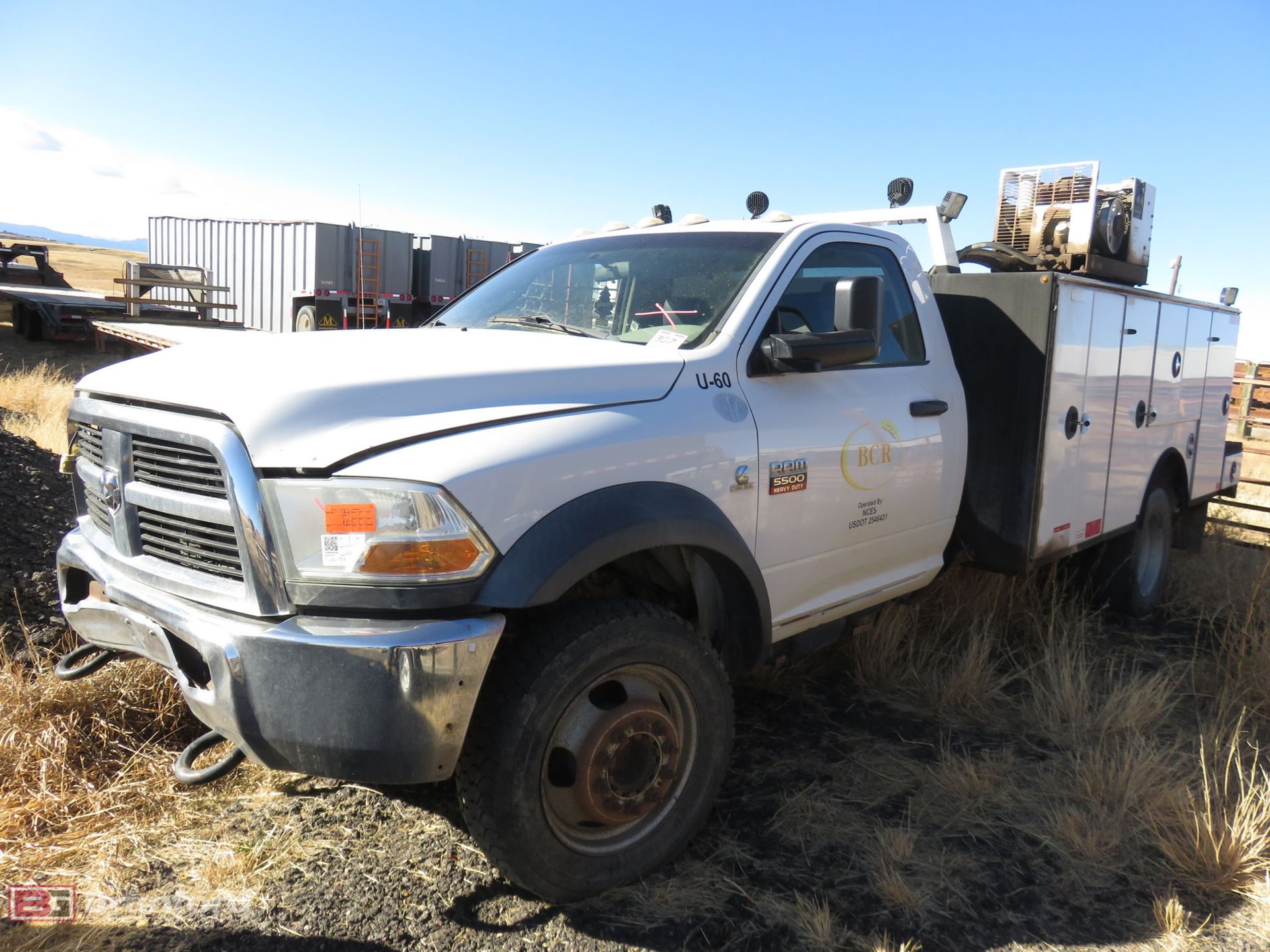 2012 Dodge 5500 RAM Heavy Duty 4x4 mechanics truck