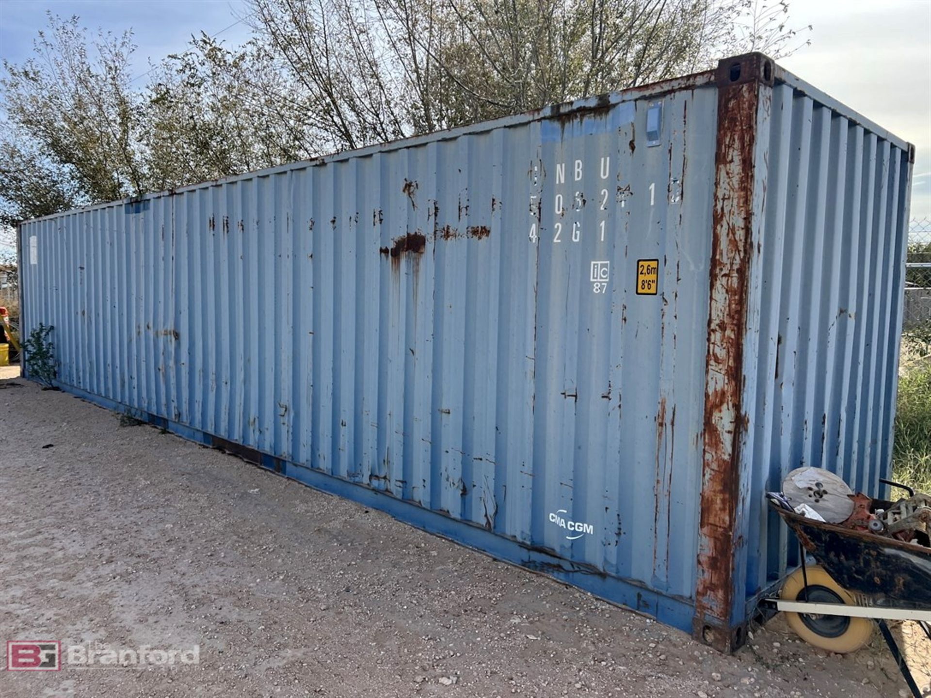 1998 China International 8' x 40' sea container - Image 5 of 5