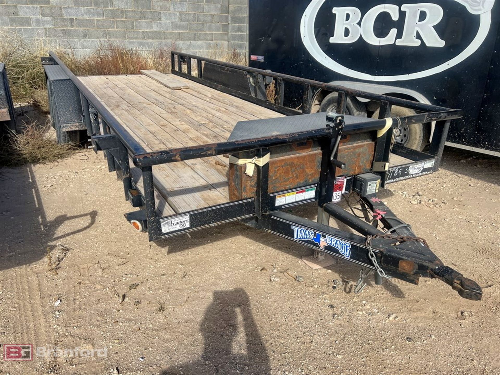 2018 Texas Bragg equipment trailer - Image 3 of 7