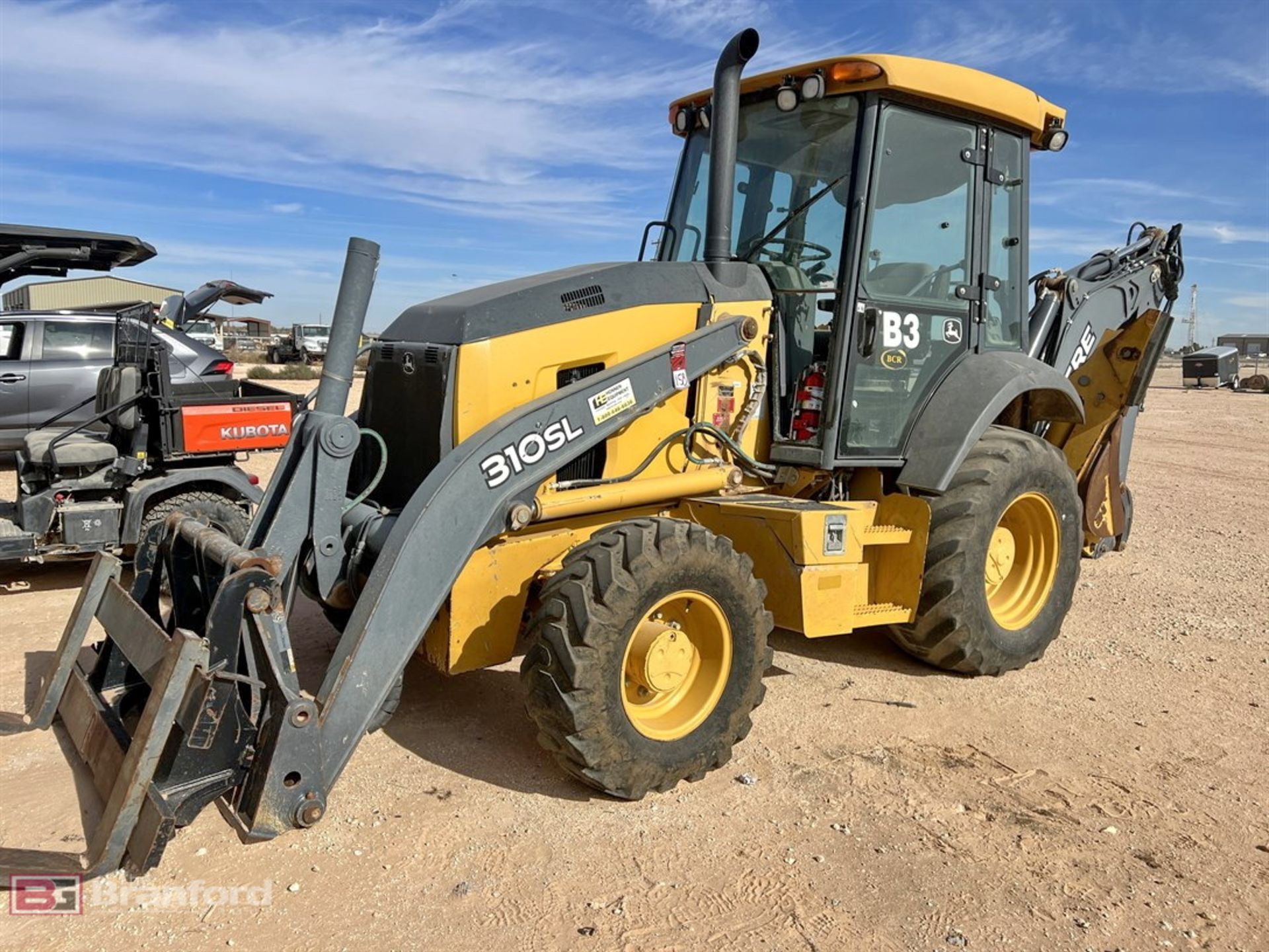 2015 John Deere 310SL 4x4 backhoe - Image 2 of 16