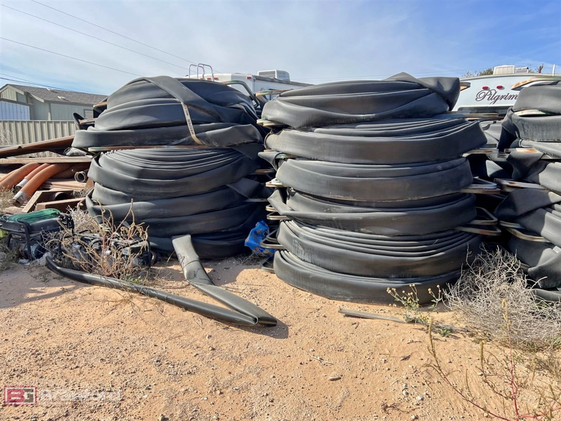 Lot of approx 47,500ft of 6" dia water hose - Image 3 of 6