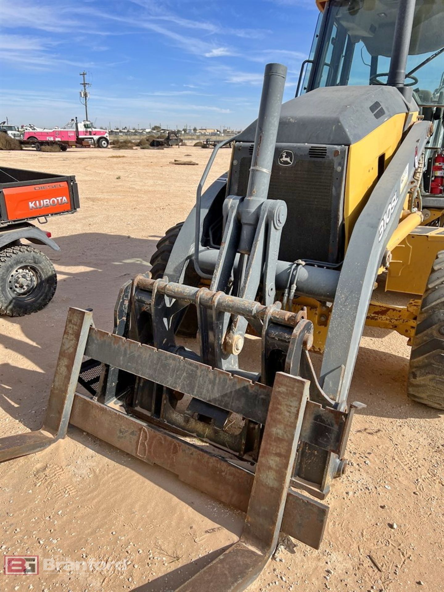 2015 John Deere 310SL 4x4 backhoe - Image 4 of 16